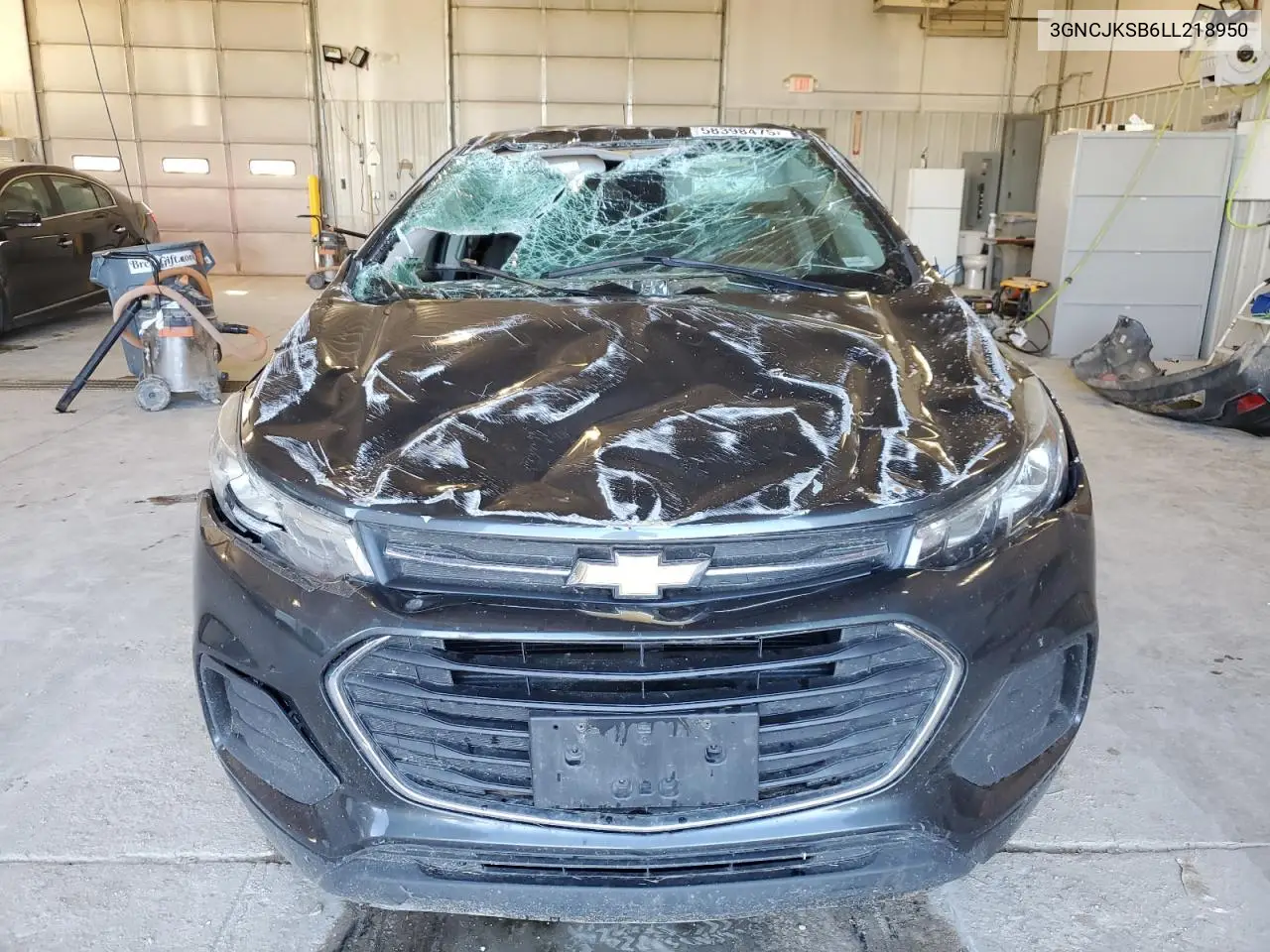 2020 Chevrolet Trax Ls VIN: 3GNCJKSB6LL218950 Lot: 58398475