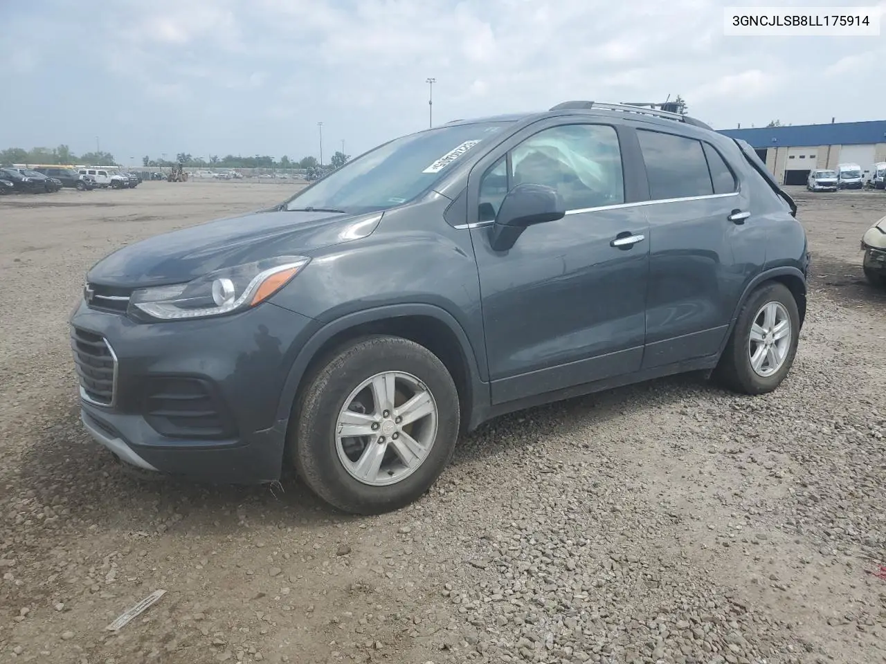 2020 Chevrolet Trax 1Lt VIN: 3GNCJLSB8LL175914 Lot: 62240405