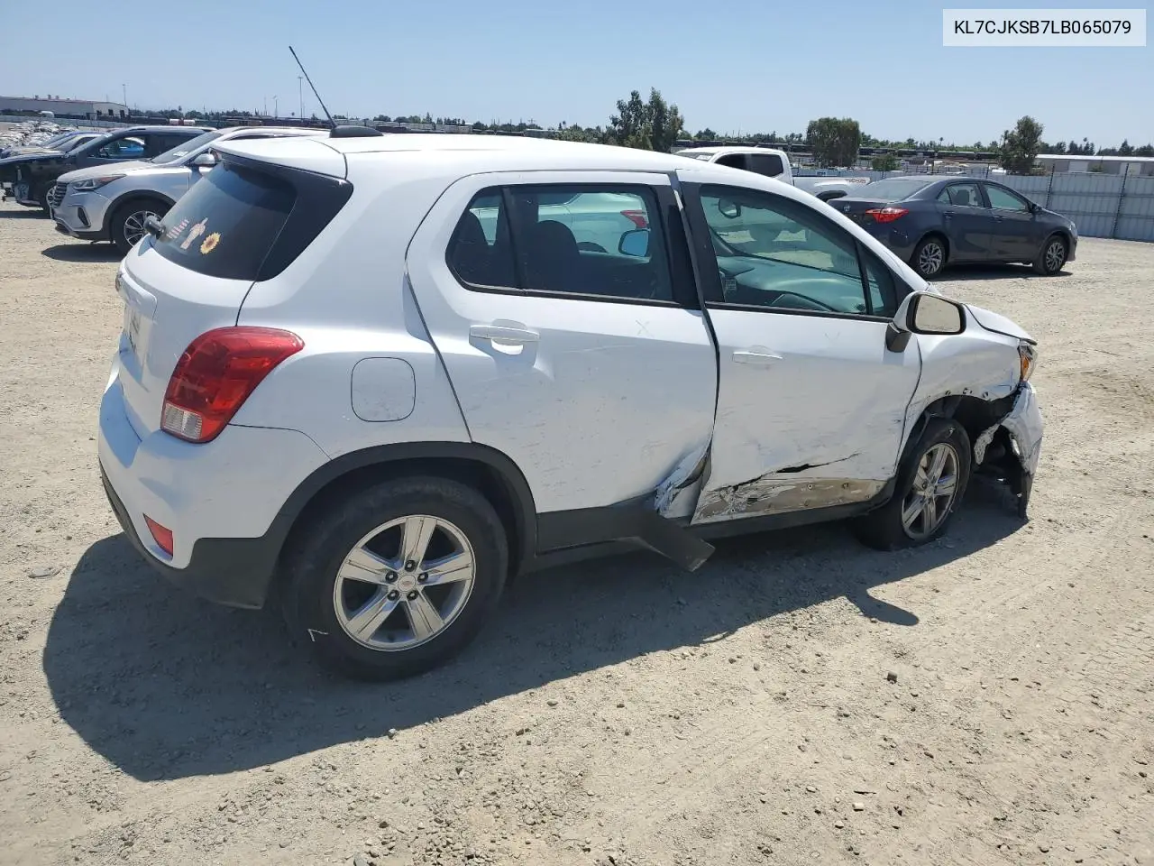 2020 Chevrolet Trax Ls VIN: KL7CJKSB7LB065079 Lot: 62301365