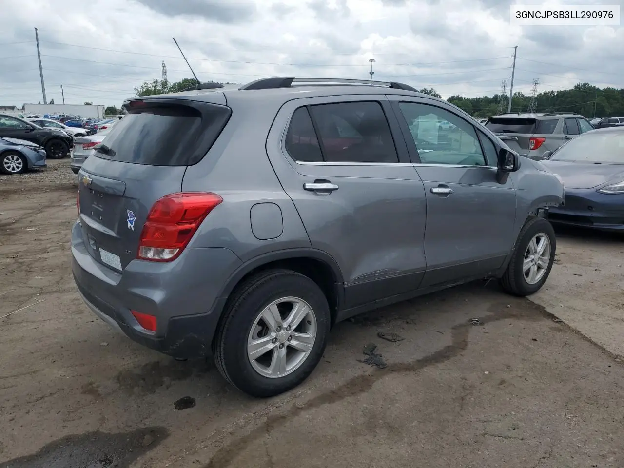 2020 Chevrolet Trax 1Lt VIN: 3GNCJPSB3LL290976 Lot: 62693615