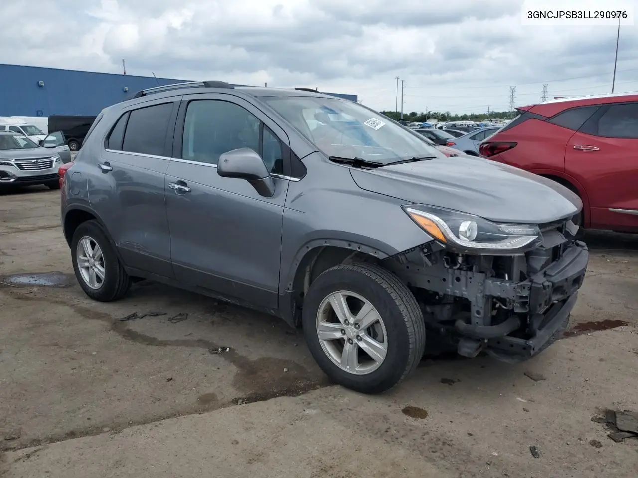 2020 Chevrolet Trax 1Lt VIN: 3GNCJPSB3LL290976 Lot: 62693615