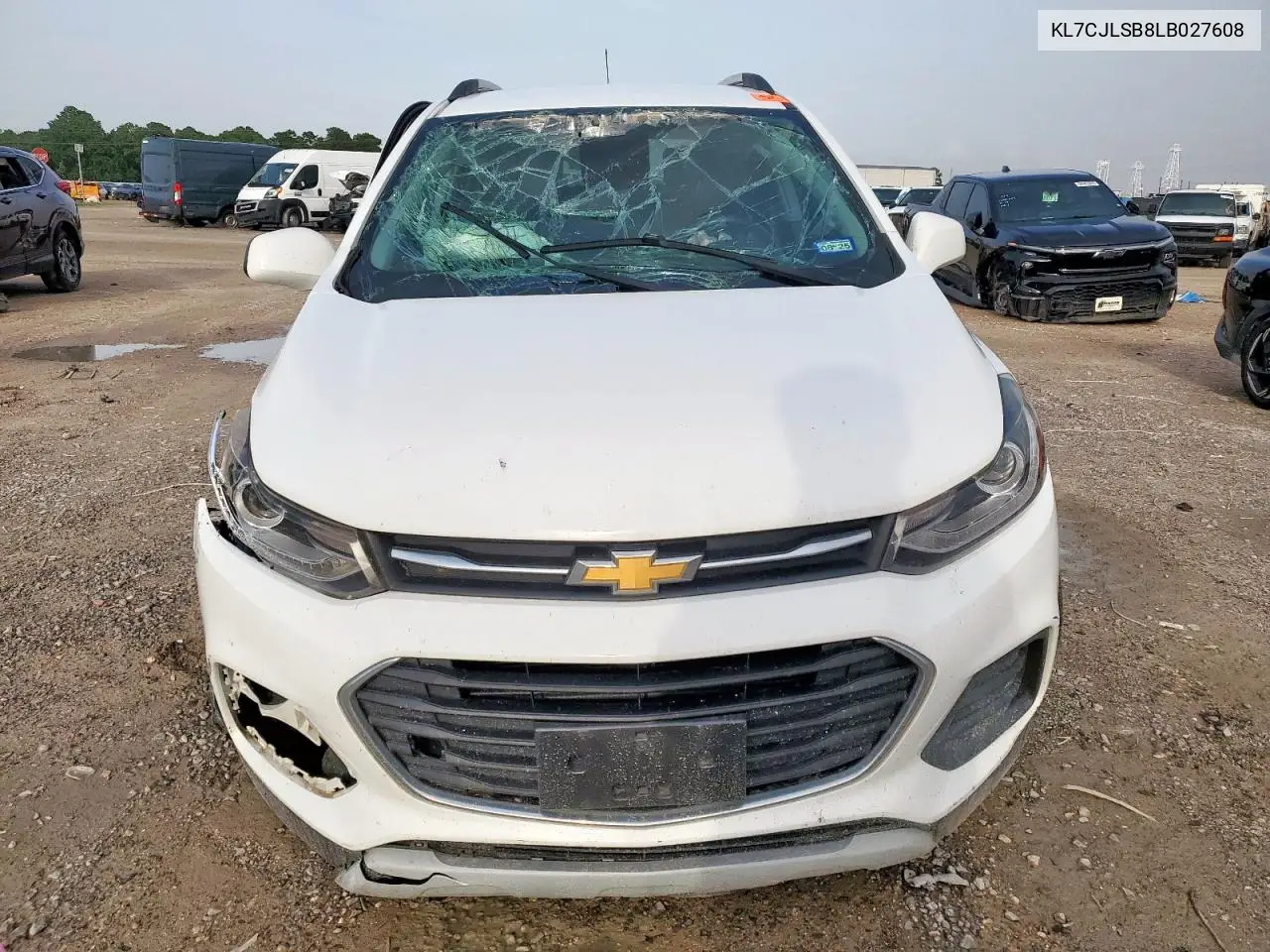 2020 Chevrolet Trax 1Lt VIN: KL7CJLSB8LB027608 Lot: 62699105