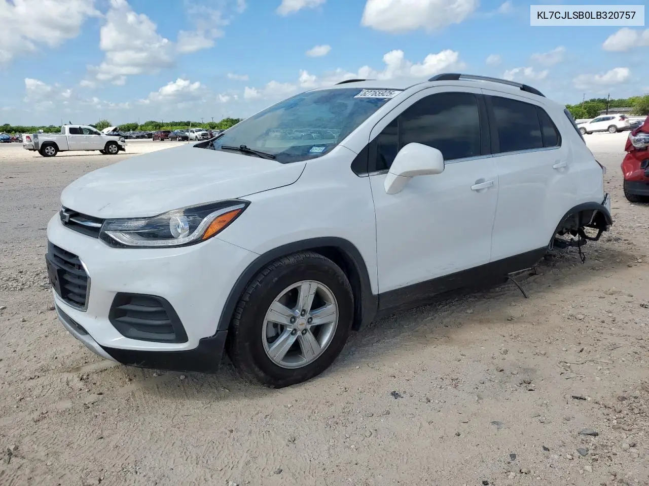 2020 Chevrolet Trax 1Lt VIN: KL7CJLSB0LB320757 Lot: 62765925