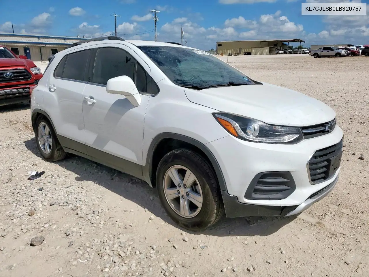 2020 Chevrolet Trax 1Lt VIN: KL7CJLSB0LB320757 Lot: 62765925
