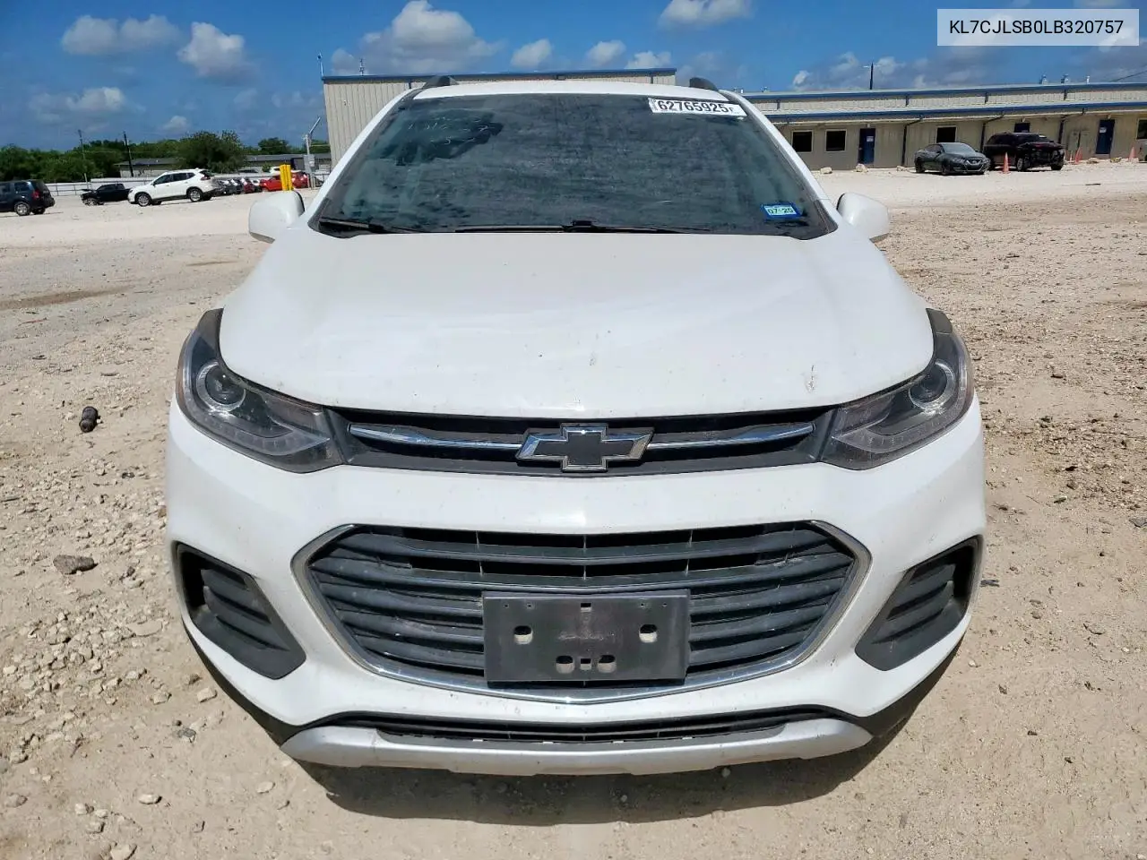2020 Chevrolet Trax 1Lt VIN: KL7CJLSB0LB320757 Lot: 62765925