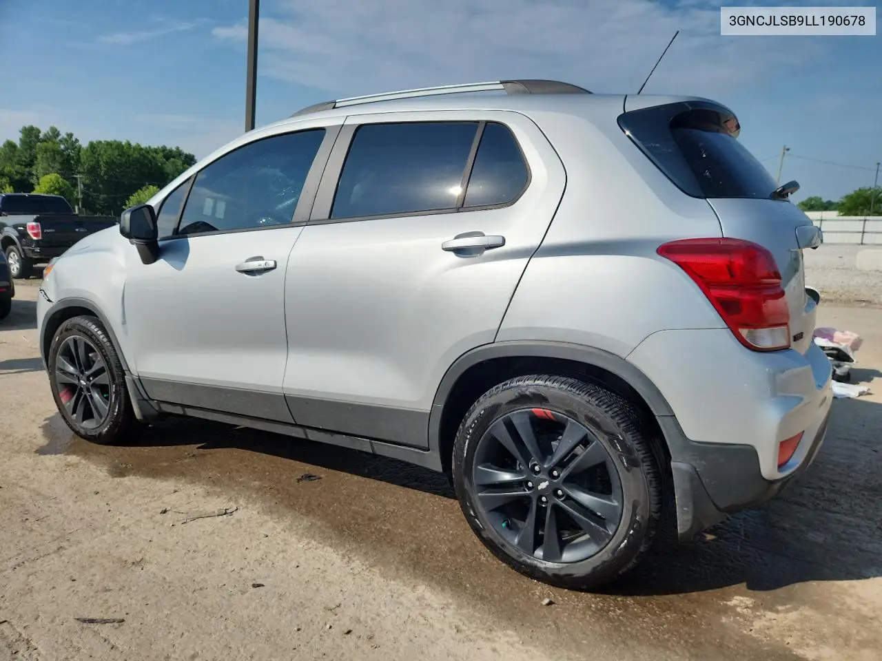 2020 Chevrolet Trax 1Lt VIN: 3GNCJLSB9LL190678 Lot: 63058425