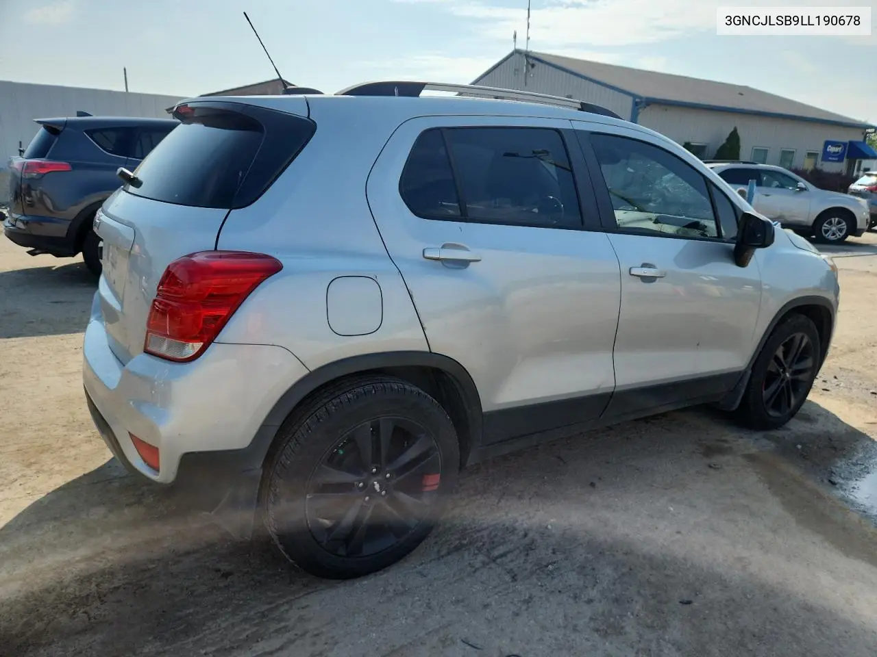 2020 Chevrolet Trax 1Lt VIN: 3GNCJLSB9LL190678 Lot: 63058425