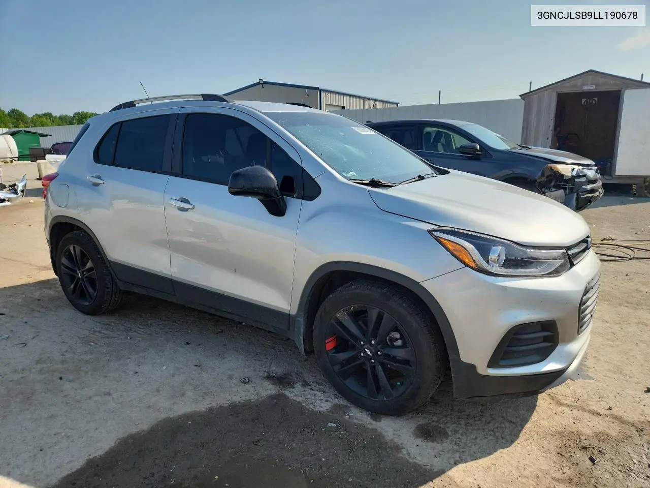 2020 Chevrolet Trax 1Lt VIN: 3GNCJLSB9LL190678 Lot: 63058425