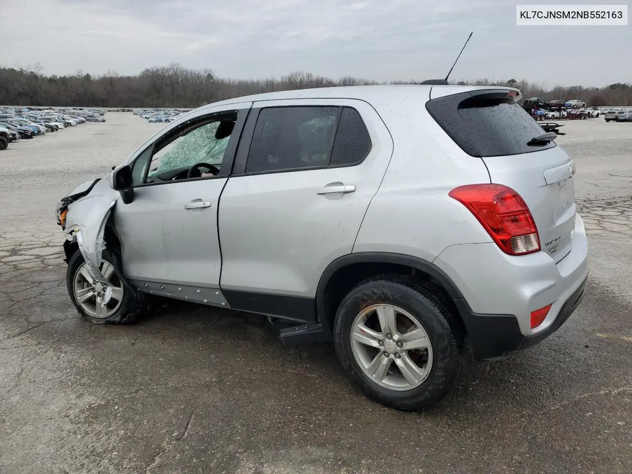2022 Chevrolet Trax Ls VIN: KL7CJNSM2NB552163 Lot: 45741975