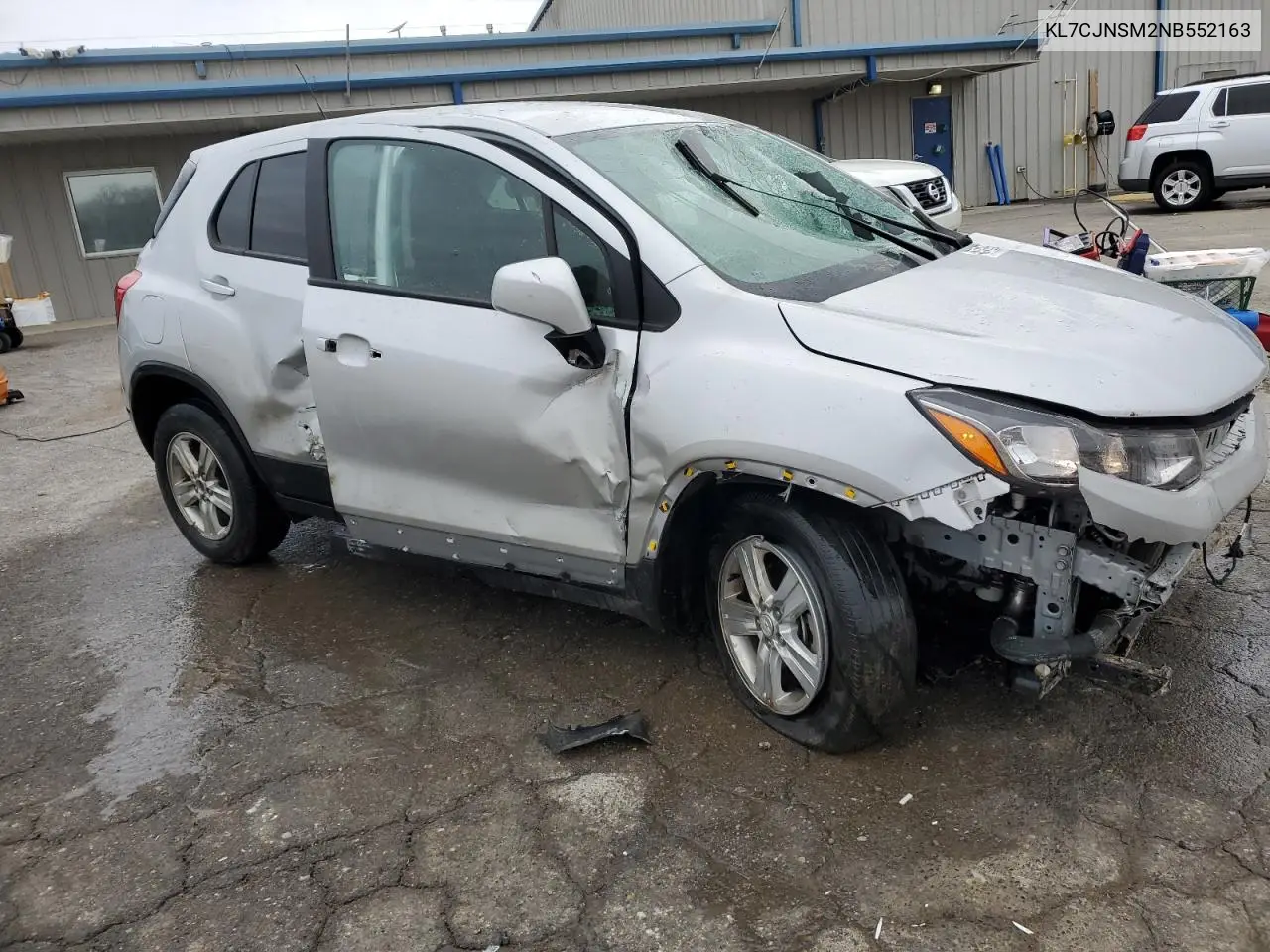 2022 Chevrolet Trax Ls VIN: KL7CJNSM2NB552163 Lot: 45741975