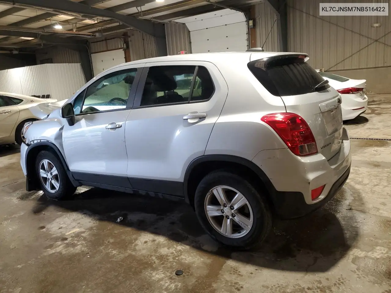 2022 Chevrolet Trax Ls VIN: KL7CJNSM7NB516422 Lot: 55931225