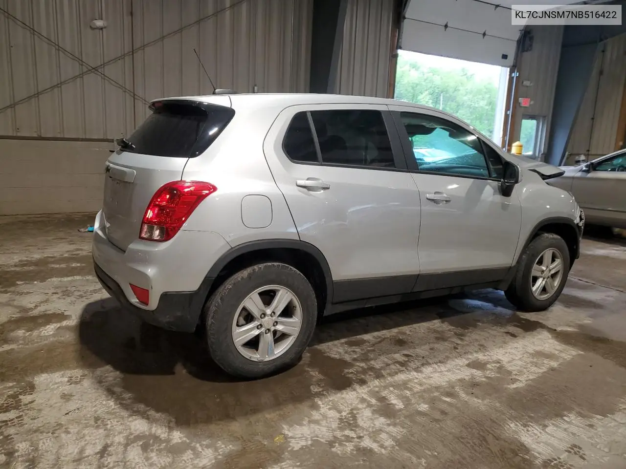 2022 Chevrolet Trax Ls VIN: KL7CJNSM7NB516422 Lot: 55931225