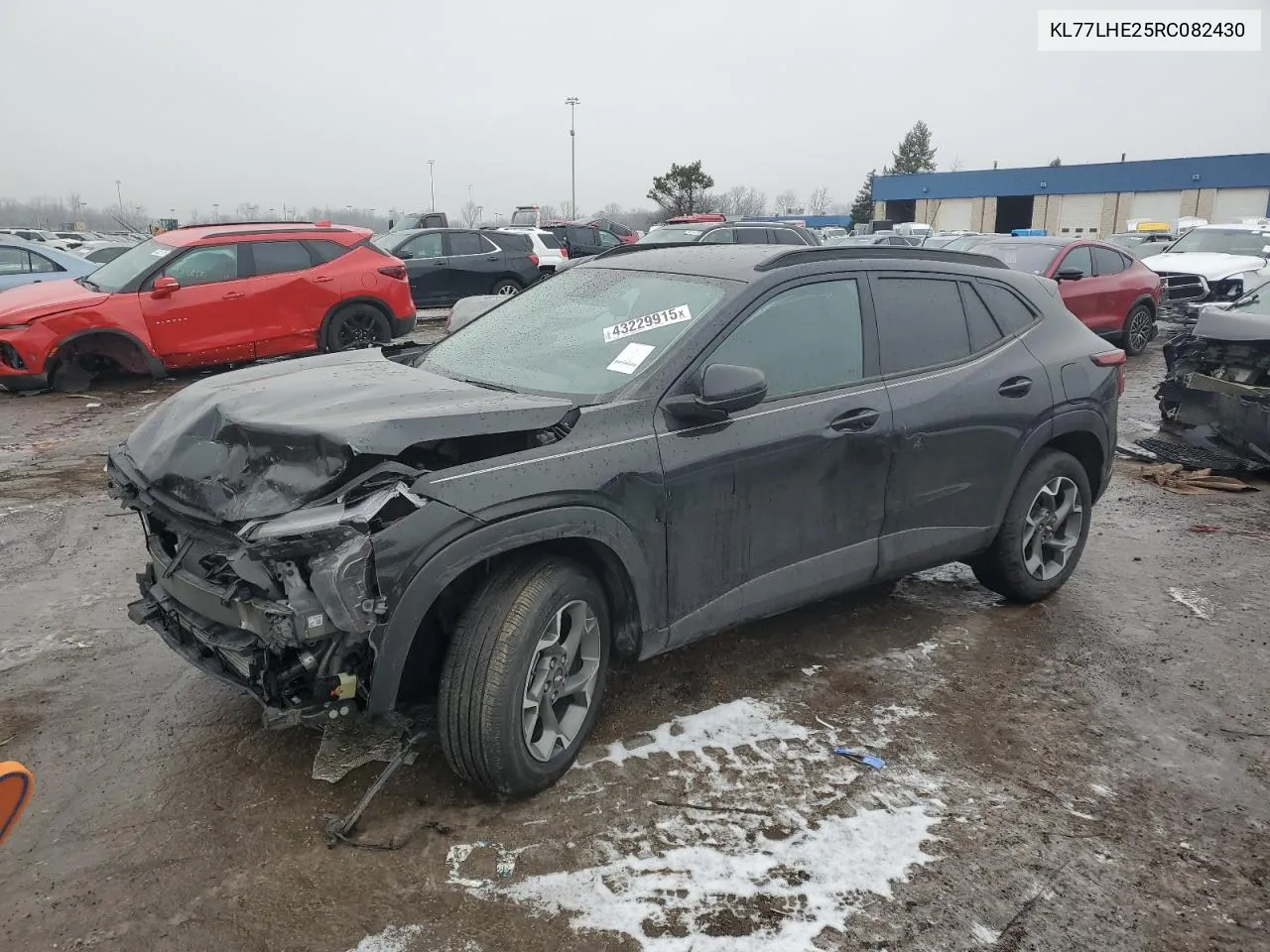 2024 Chevrolet Trax 1Lt VIN: KL77LHE25RC082430 Lot: 43229915