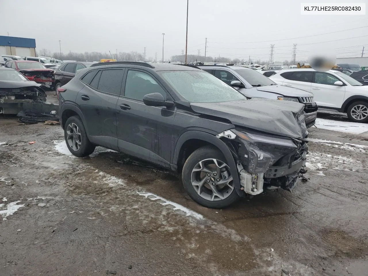 2024 Chevrolet Trax 1Lt VIN: KL77LHE25RC082430 Lot: 43229915