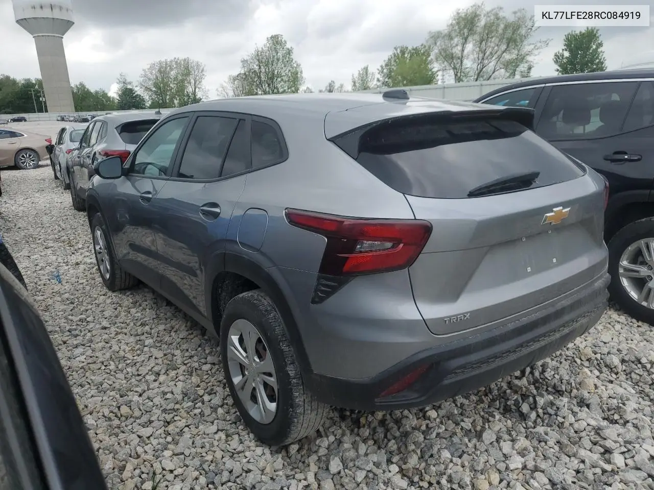 2024 Chevrolet Trax Ls VIN: KL77LFE28RC084919 Lot: 53156325