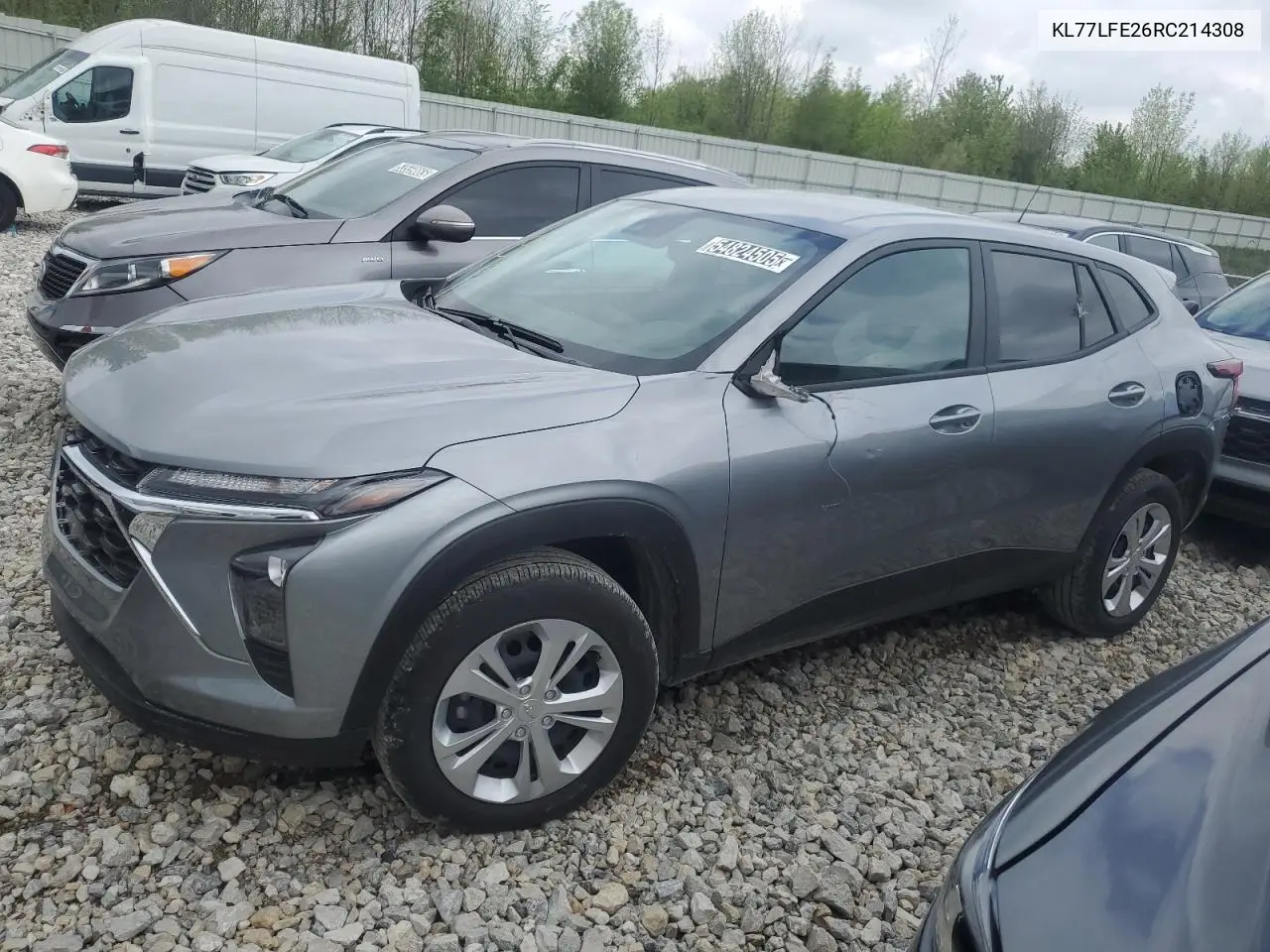 2024 Chevrolet Trax Ls VIN: KL77LFE26RC214308 Lot: 54824505