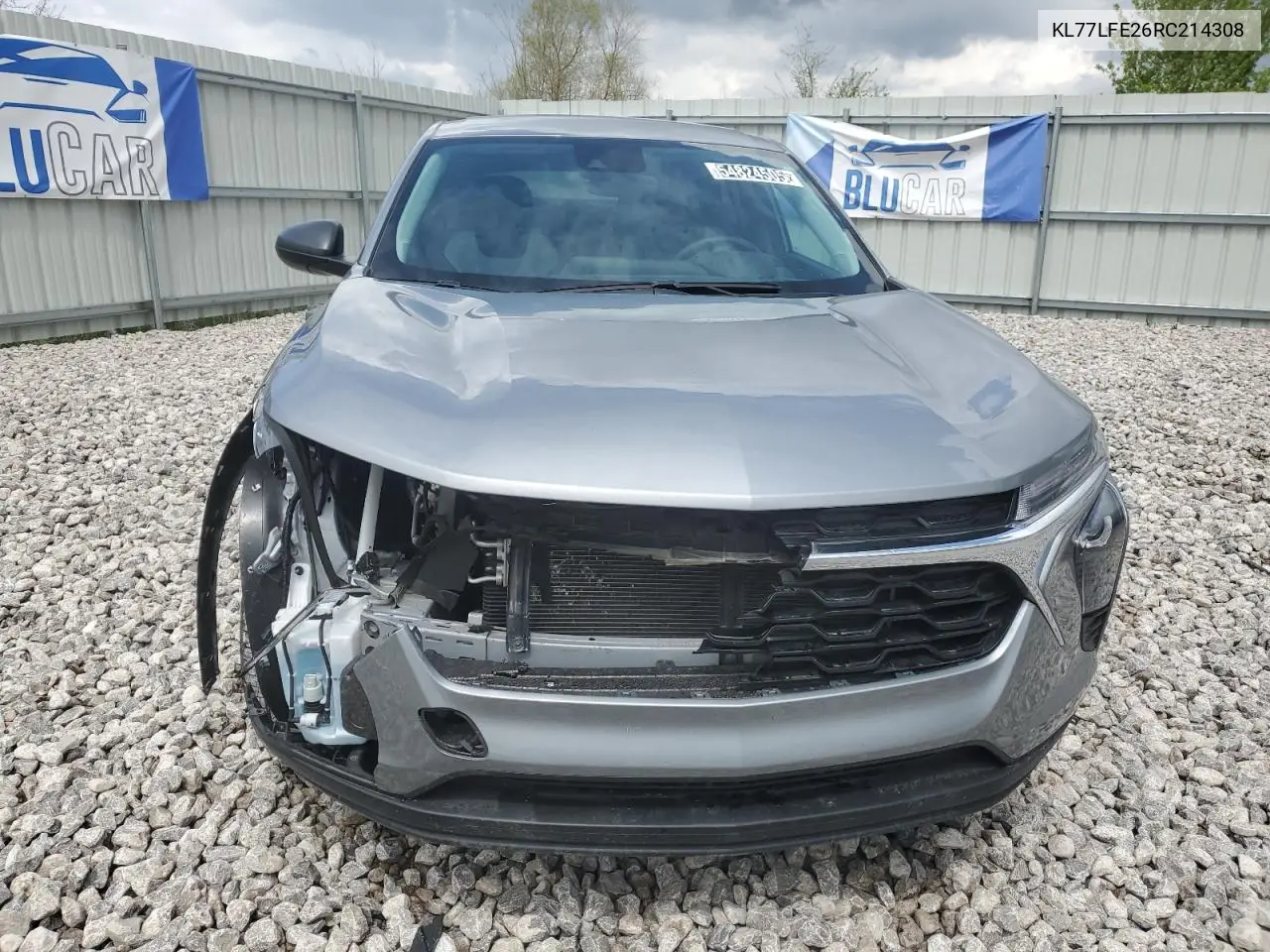 2024 Chevrolet Trax Ls VIN: KL77LFE26RC214308 Lot: 54824505
