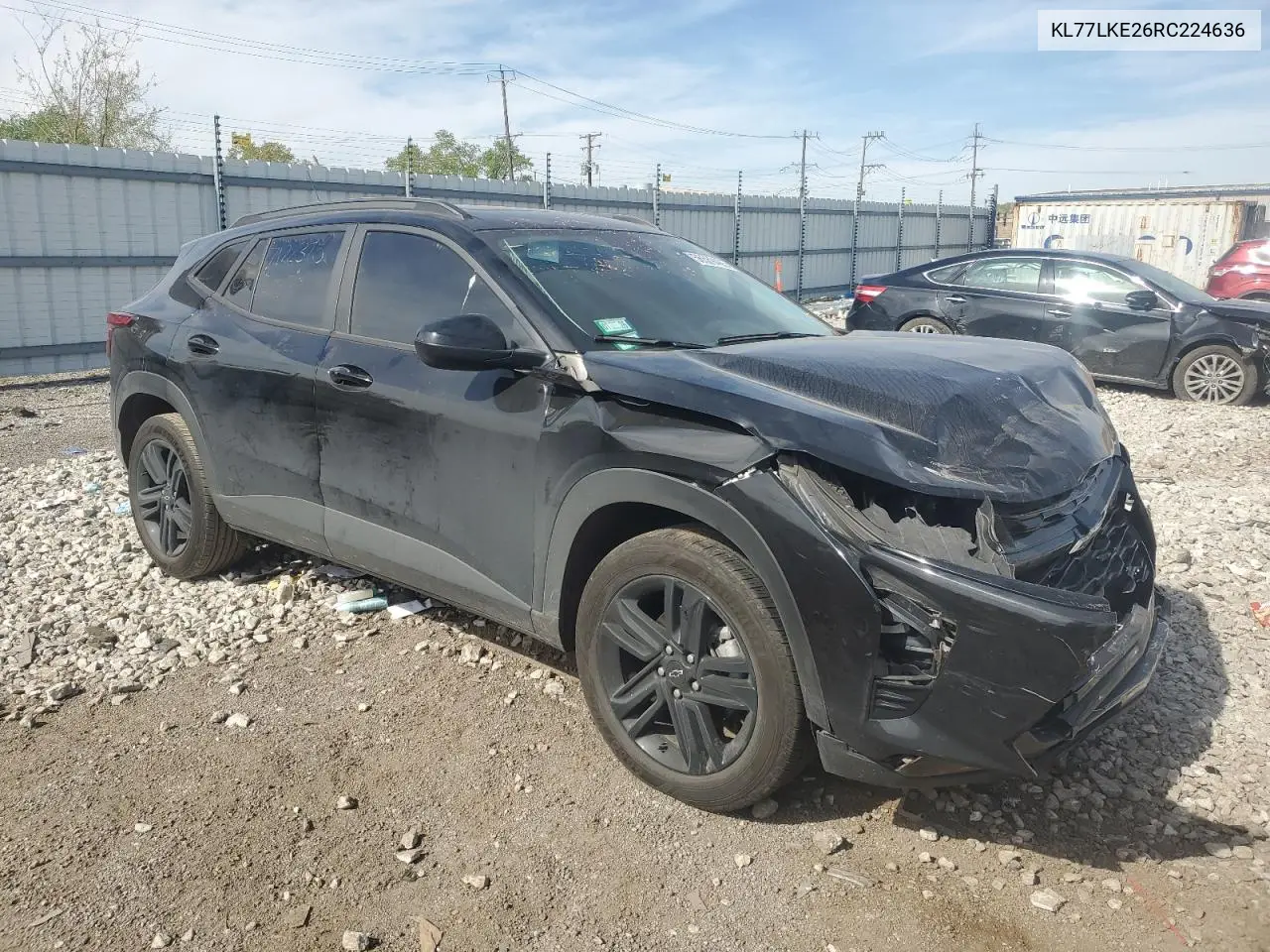 2024 Chevrolet Trax Activ VIN: KL77LKE26RC224636 Lot: 56589485