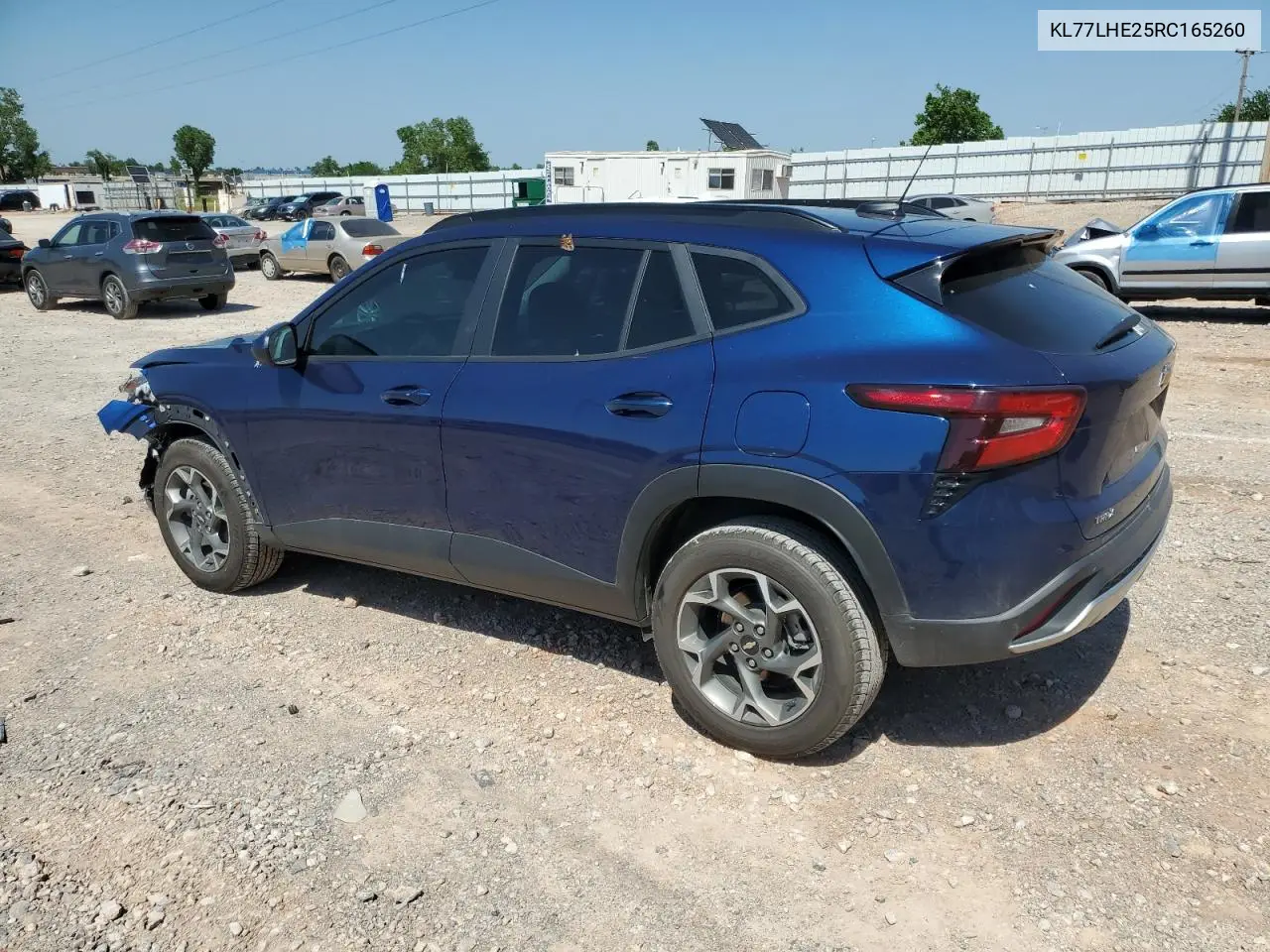 2024 Chevrolet Trax 1Lt VIN: KL77LHE25RC165260 Lot: 56952595