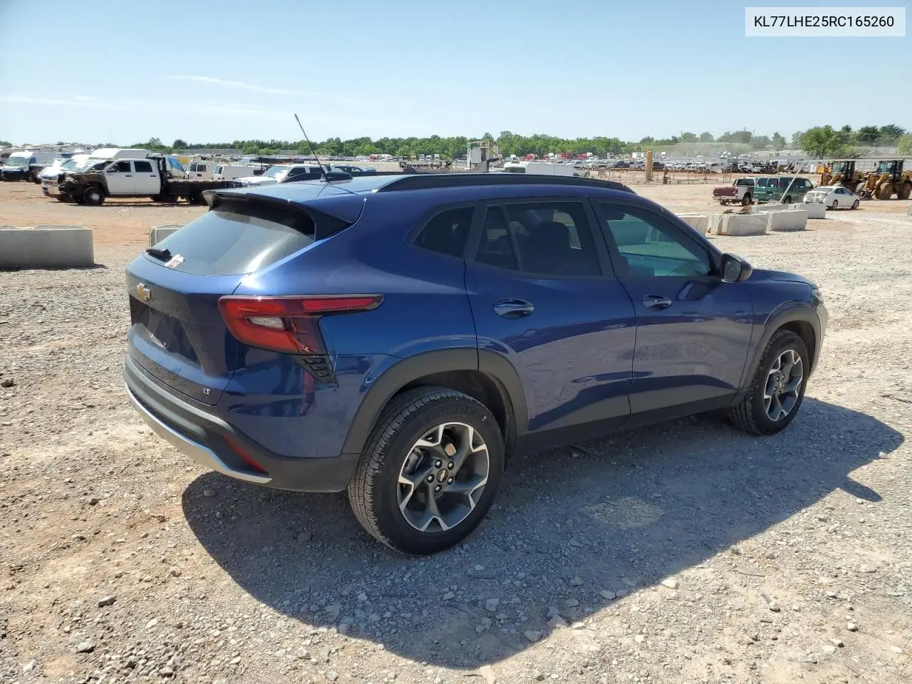 2024 Chevrolet Trax 1Lt VIN: KL77LHE25RC165260 Lot: 56952595