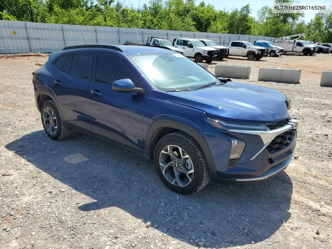 2024 Chevrolet Trax 1Lt VIN: KL77LHE25RC165260 Lot: 56952595