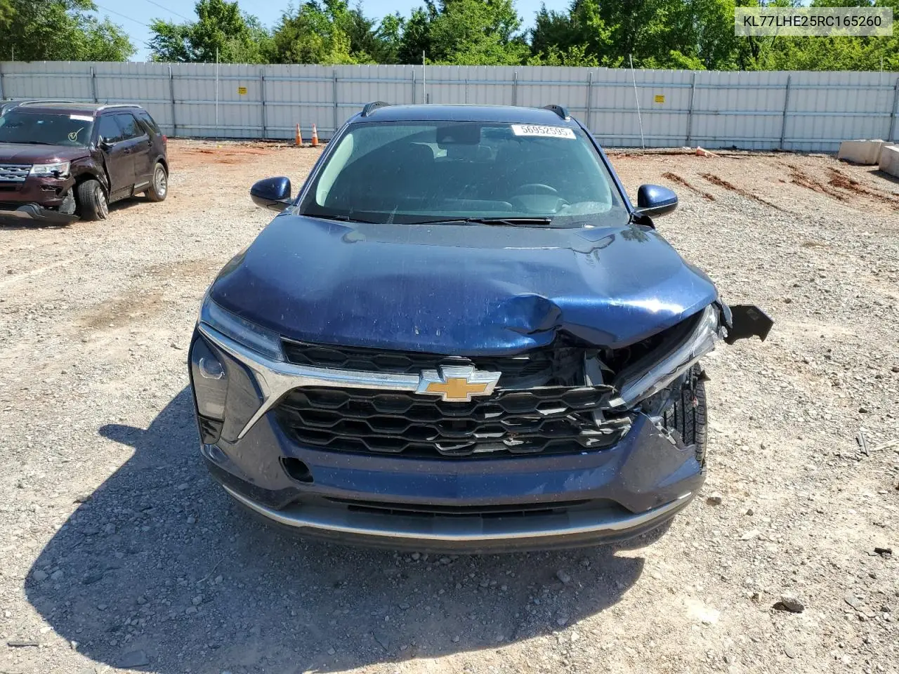 2024 Chevrolet Trax 1Lt VIN: KL77LHE25RC165260 Lot: 56952595
