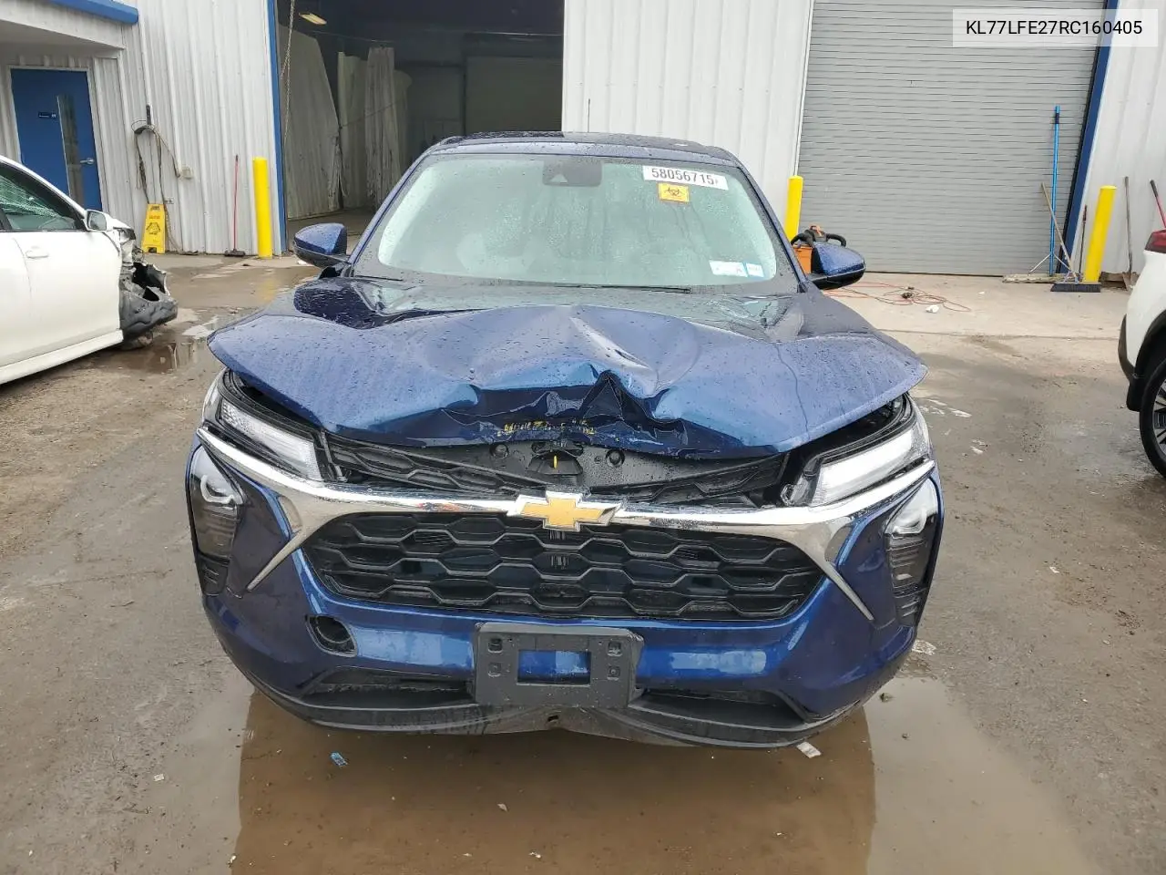 2024 Chevrolet Trax Ls VIN: KL77LFE27RC160405 Lot: 58056715