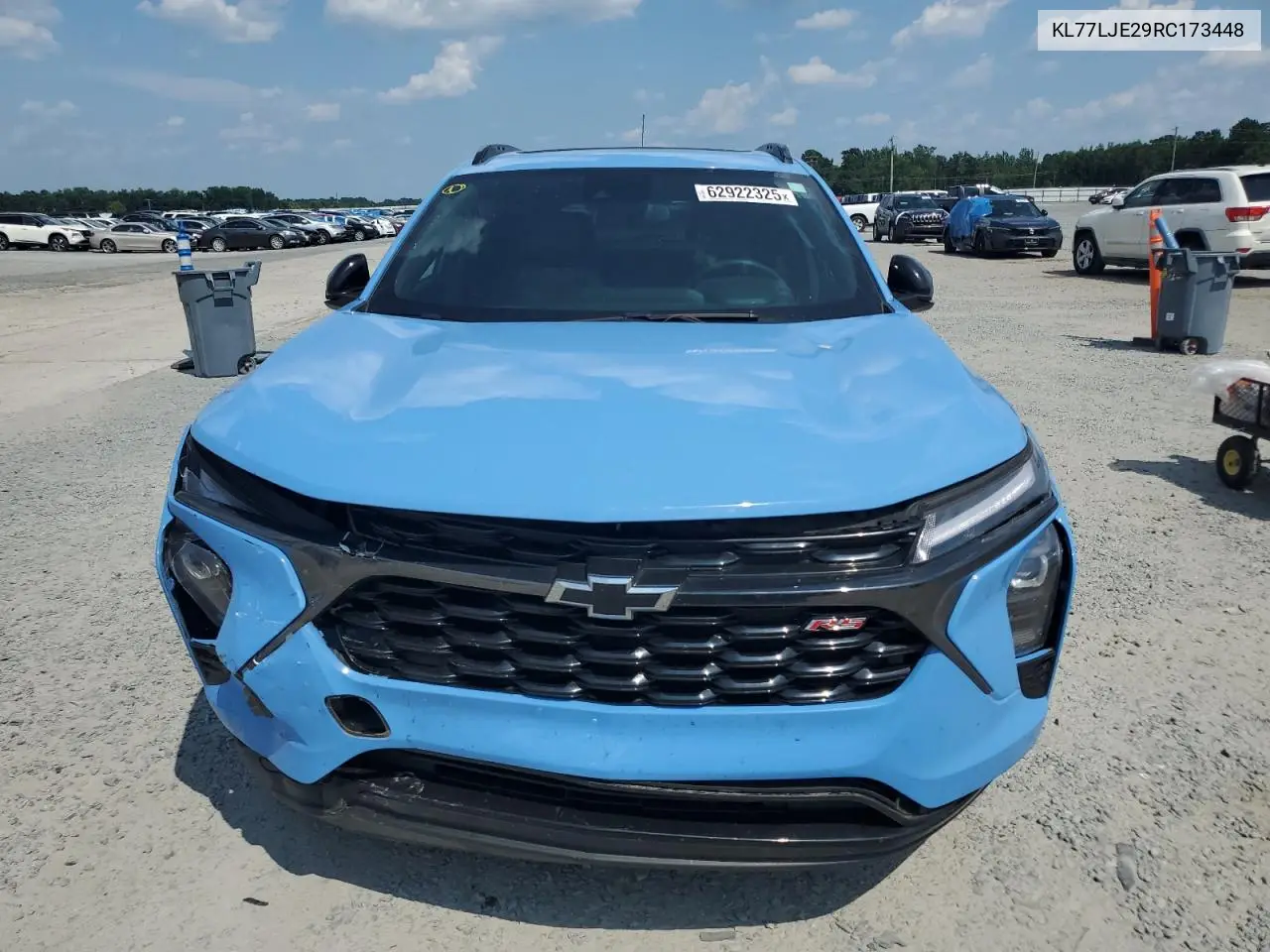 2024 Chevrolet Trax 2Rs VIN: KL77LJE29RC173448 Lot: 62922325