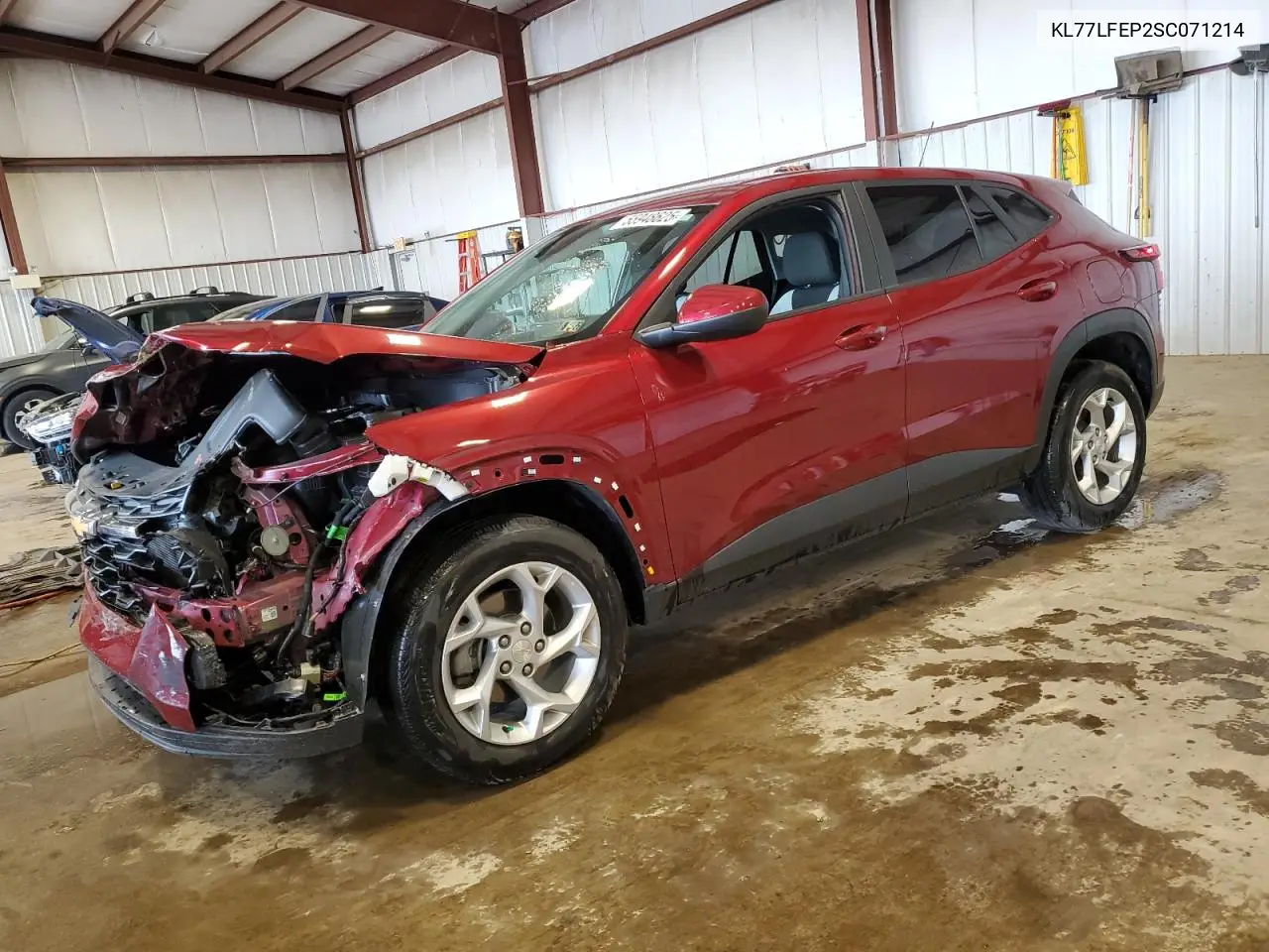 2025 Chevrolet Trax Ls VIN: KL77LFEP2SC071214 Lot: 55948625