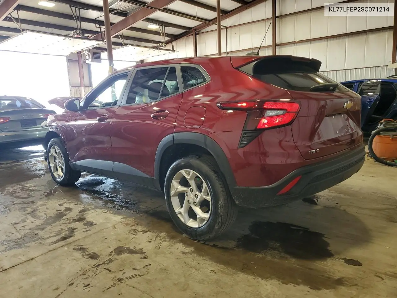 2025 Chevrolet Trax Ls VIN: KL77LFEP2SC071214 Lot: 55948625