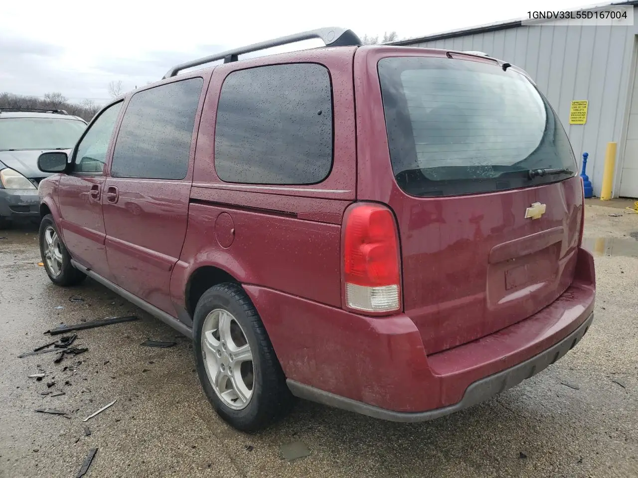 2005 Chevrolet Uplander Lt VIN: 1GNDV33L55D167004 Lot: 47782685
