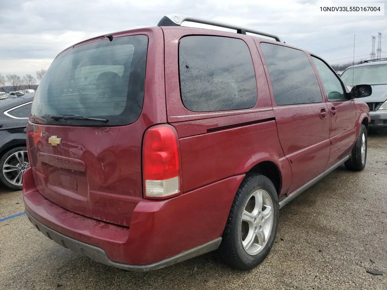 2005 Chevrolet Uplander Lt VIN: 1GNDV33L55D167004 Lot: 47782685