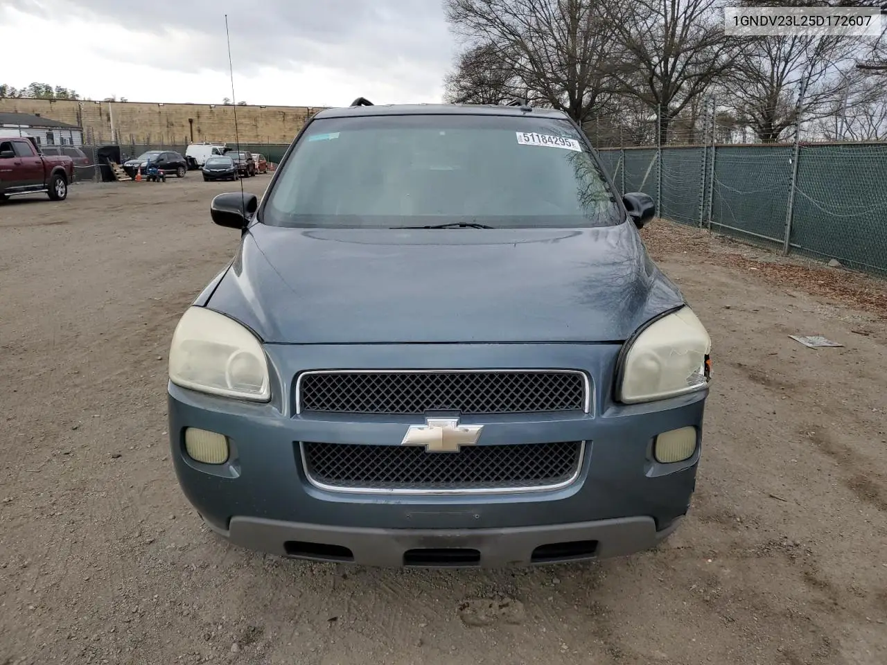 2005 Chevrolet Uplander Ls VIN: 1GNDV23L25D172607 Lot: 51184295