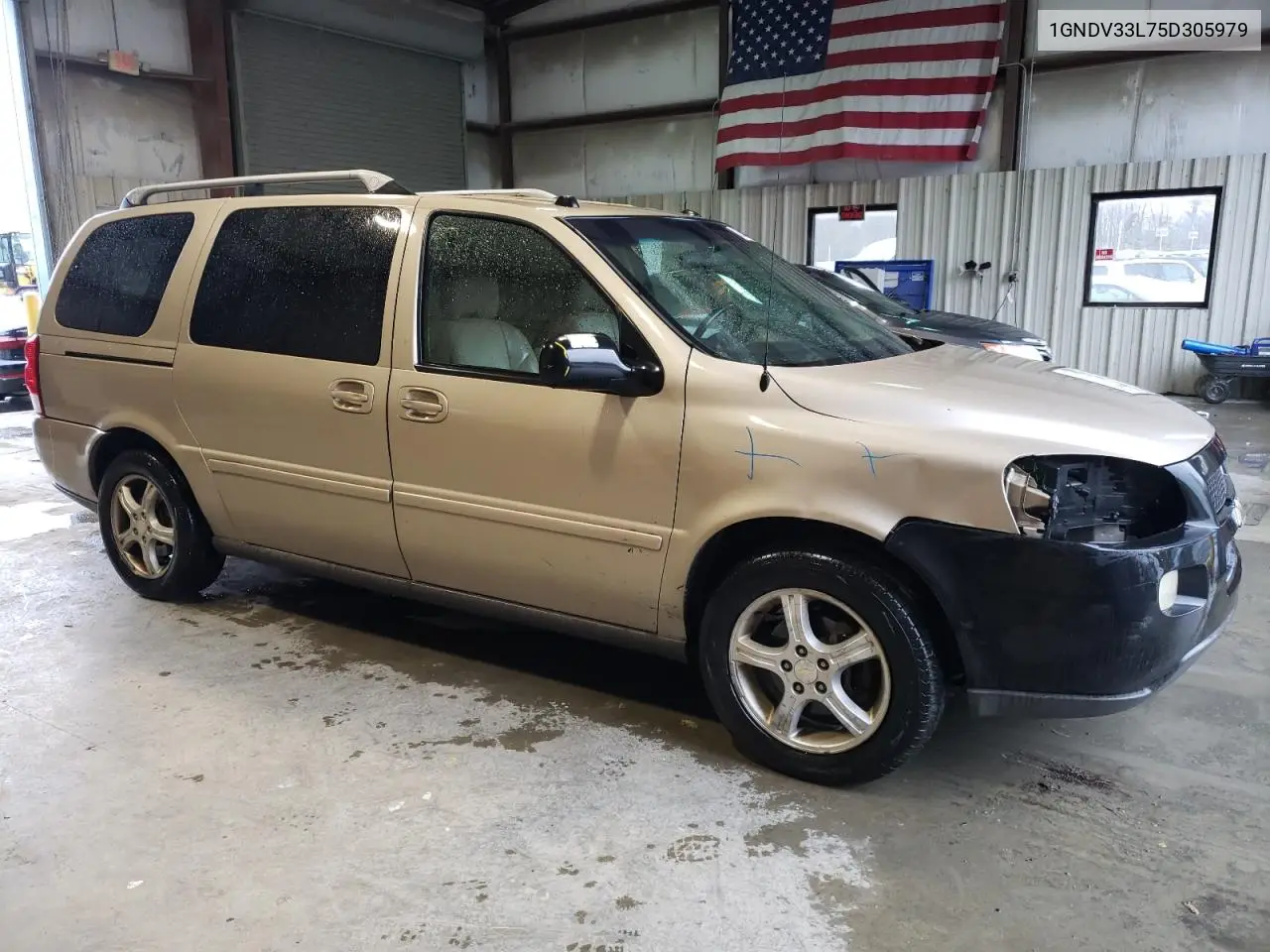 2005 Chevrolet Uplander Lt VIN: 1GNDV33L75D305979 Lot: 52558745