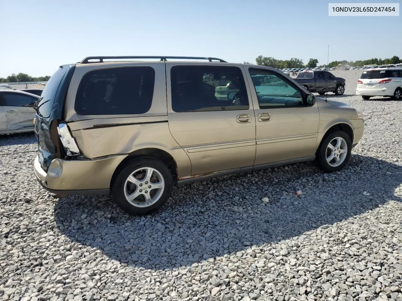 2005 Chevrolet Uplander Ls VIN: 1GNDV23L65D247454 Lot: 52942155