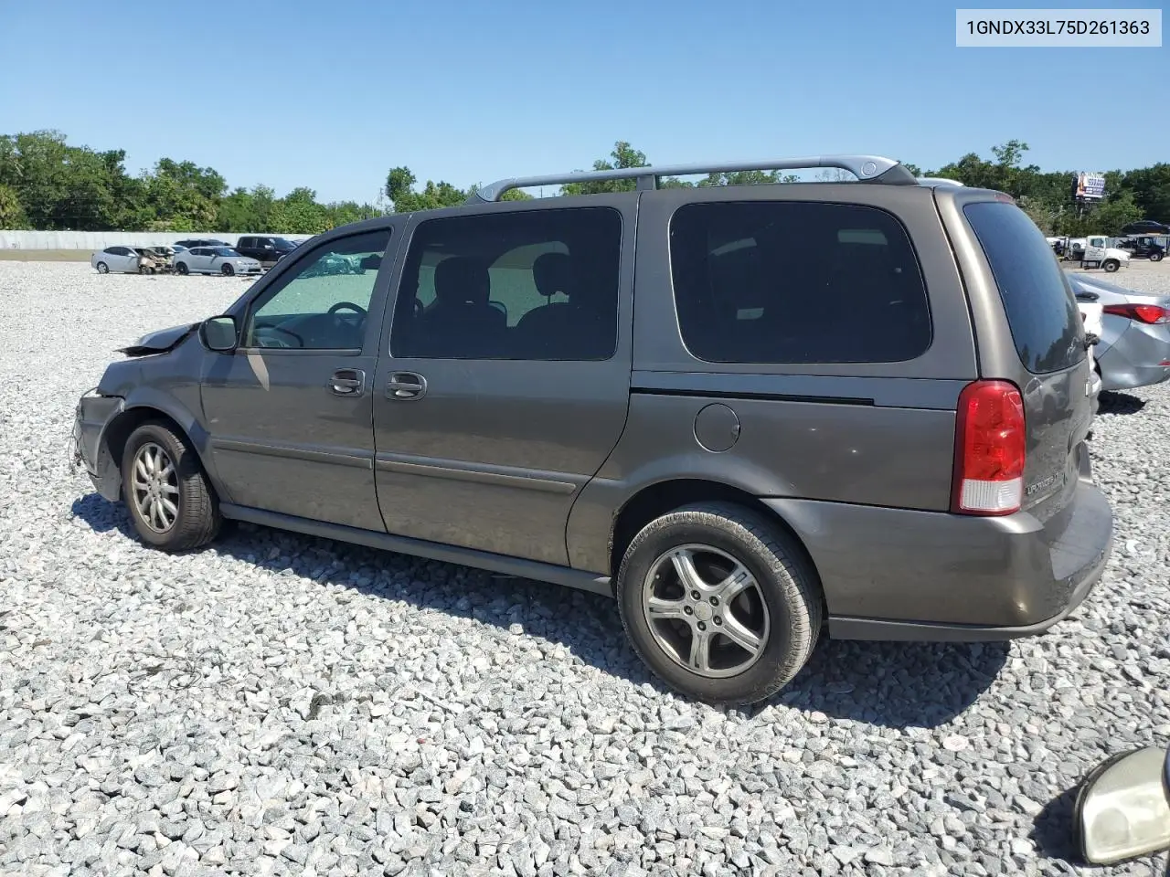 2005 Chevrolet Uplander Lt VIN: 1GNDX33L75D261363 Lot: 53190925