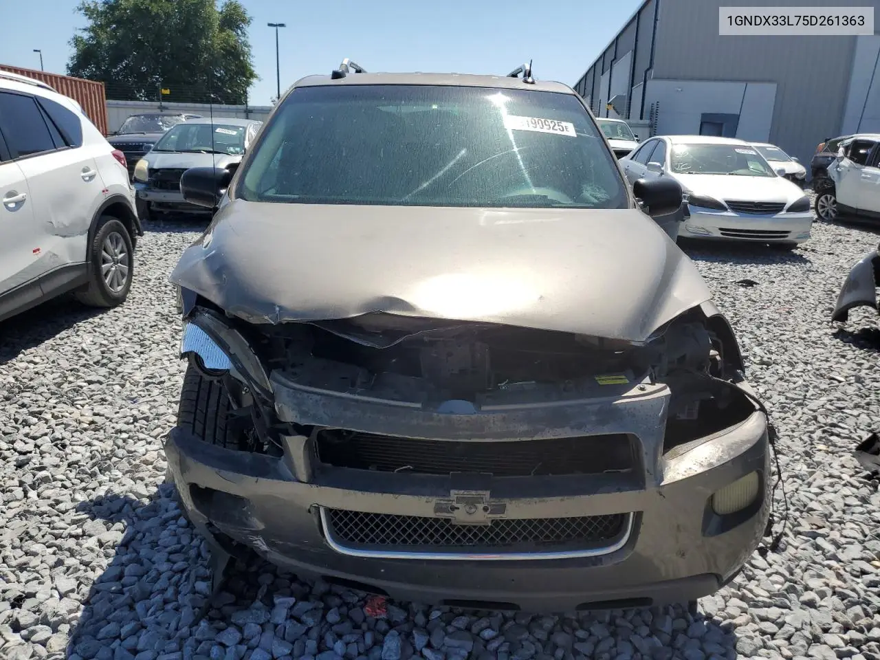 2005 Chevrolet Uplander Lt VIN: 1GNDX33L75D261363 Lot: 53190925