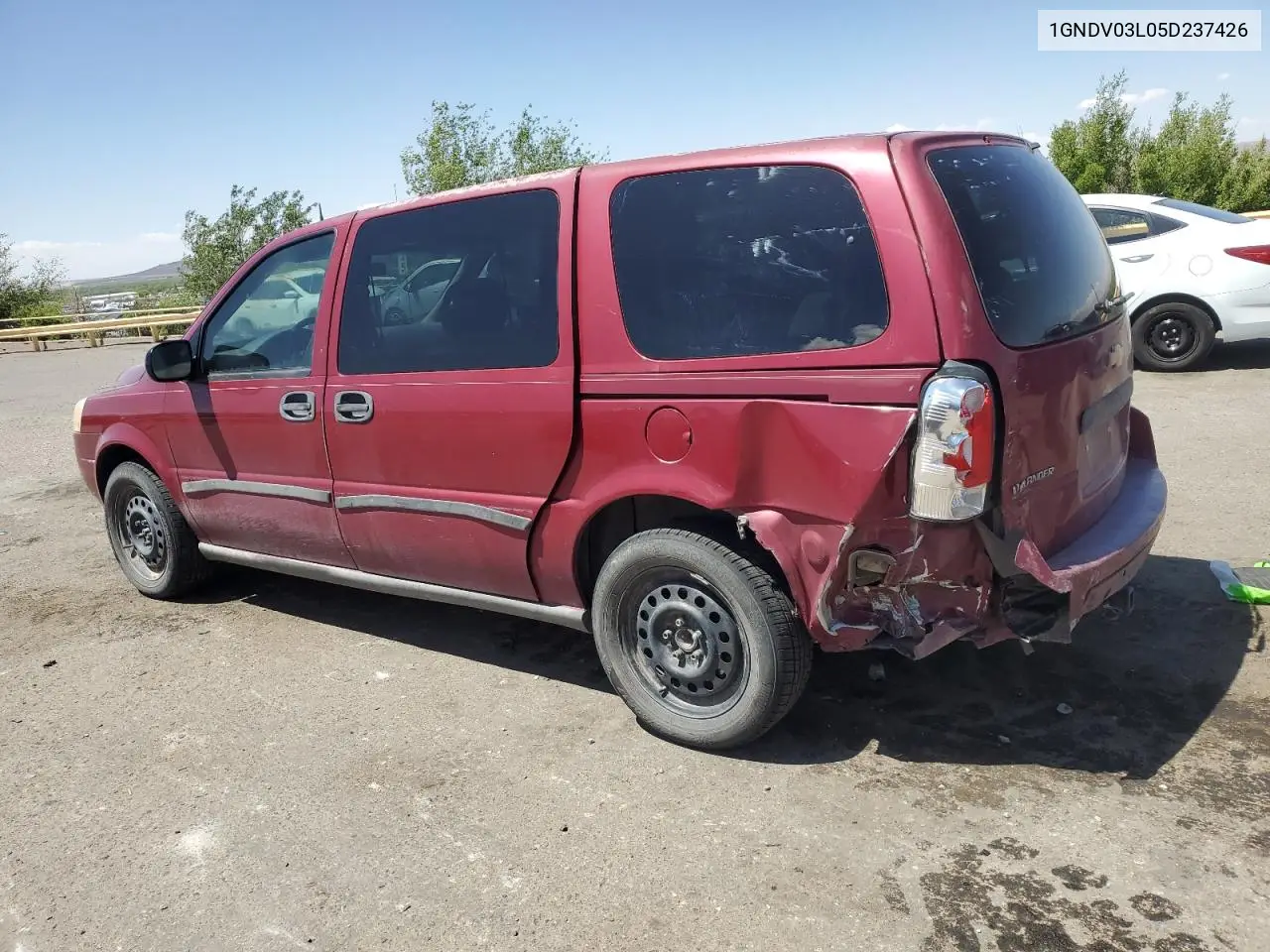 2005 Chevrolet Uplander VIN: 1GNDV03L05D237426 Lot: 55152115