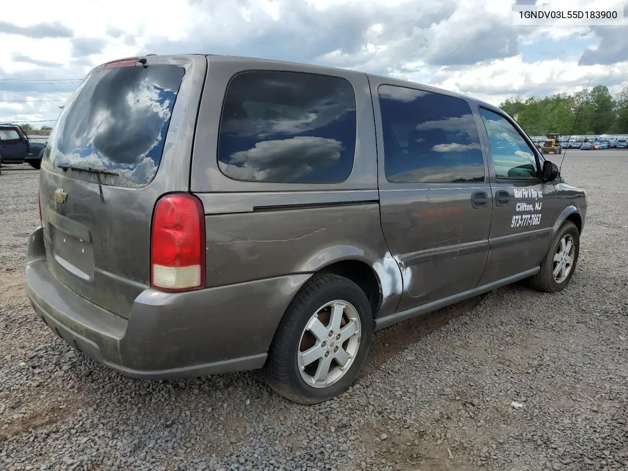 2005 Chevrolet Uplander VIN: 1GNDV03L55D183900 Lot: 56283285