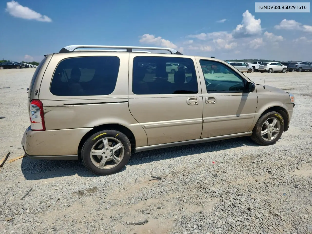 2005 Chevrolet Uplander Lt VIN: 1GNDV33L95D291616 Lot: 63985535