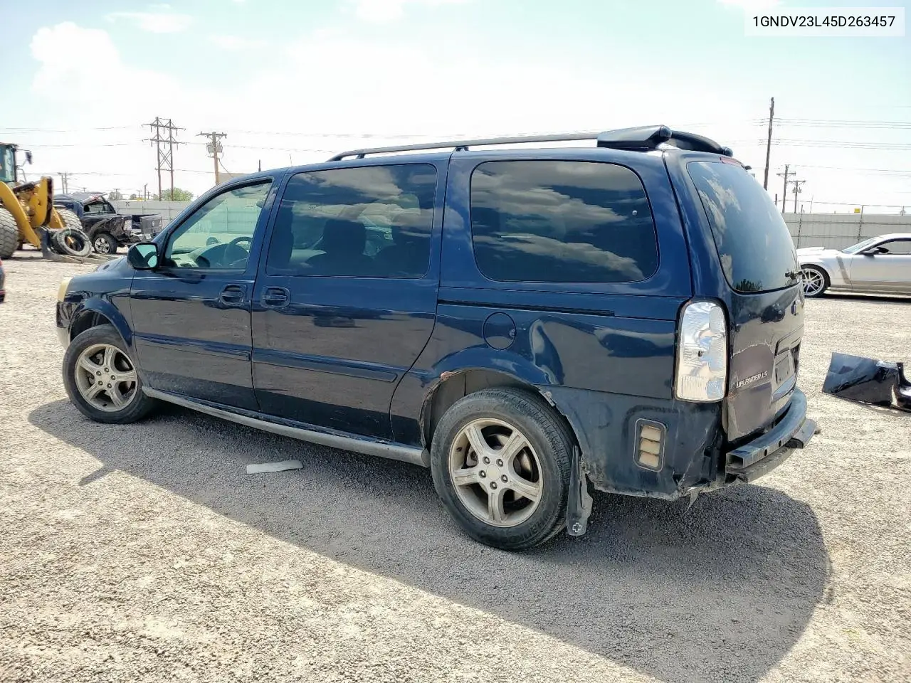 2005 Chevrolet Uplander Ls VIN: 1GNDV23L45D263457 Lot: 64679965