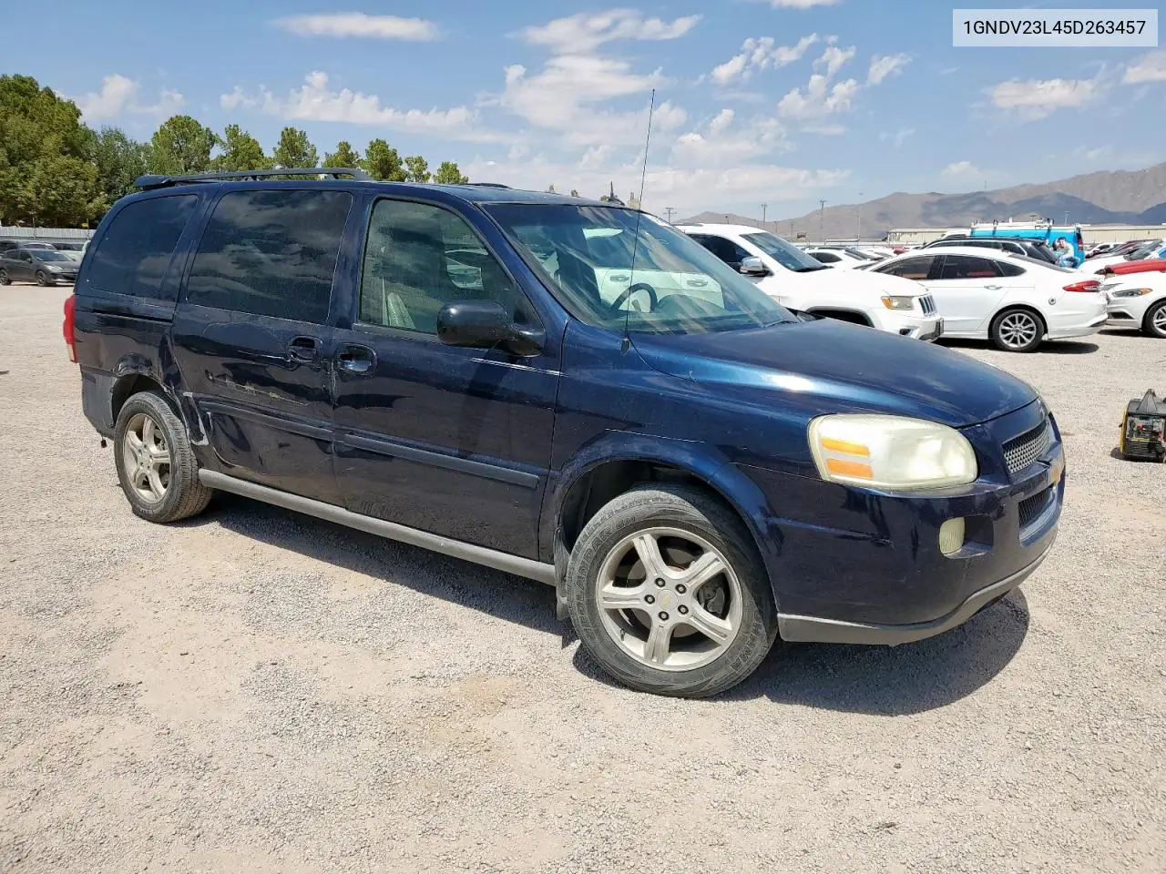 2005 Chevrolet Uplander Ls VIN: 1GNDV23L45D263457 Lot: 64679965