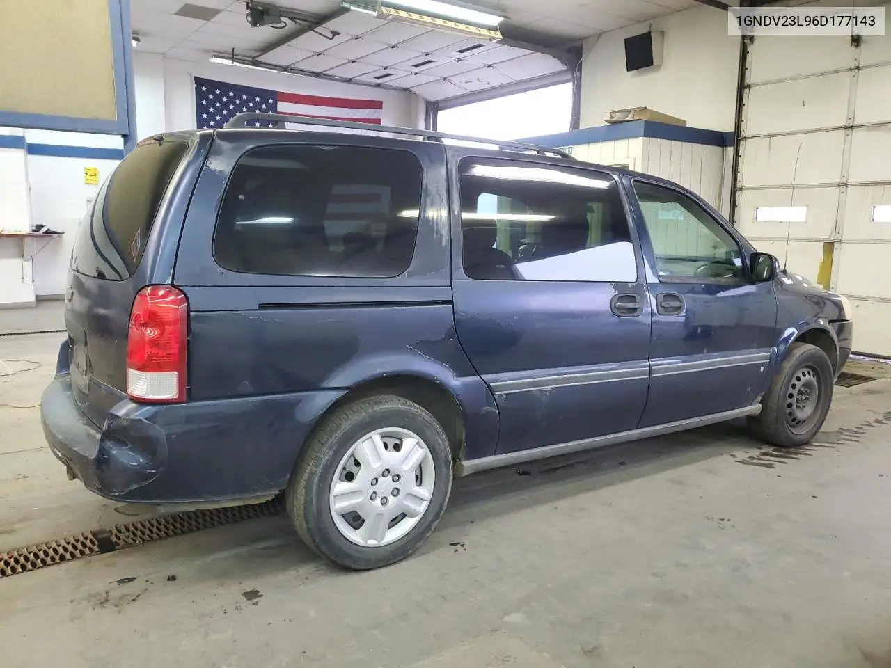2006 Chevrolet Uplander Ls VIN: 1GNDV23L96D177143 Lot: 45601955