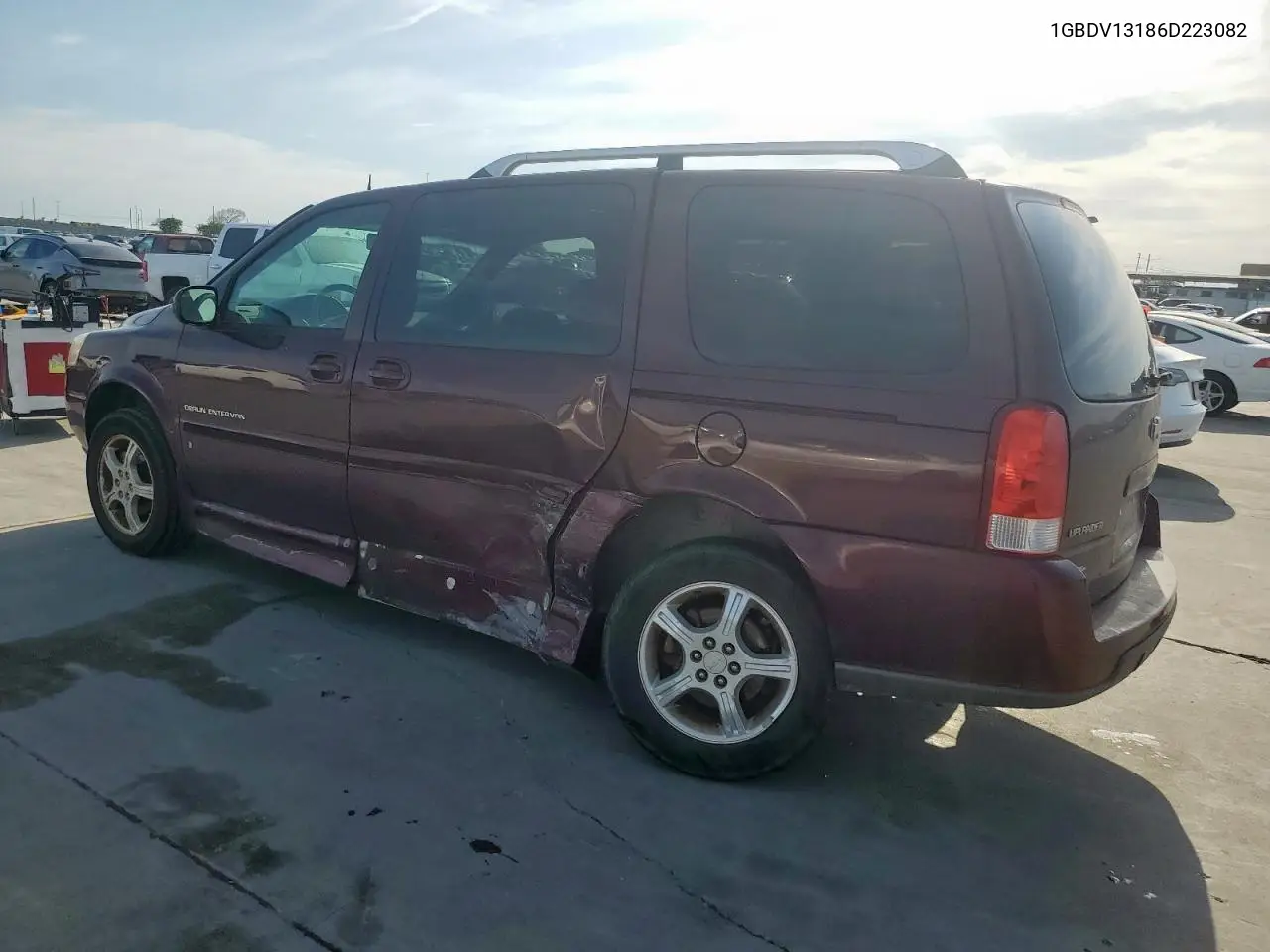 2006 Chevrolet Uplander Incomplete VIN: 1GBDV13186D223082 Lot: 49682435