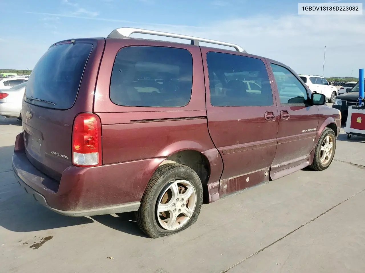 2006 Chevrolet Uplander Incomplete VIN: 1GBDV13186D223082 Lot: 49682435