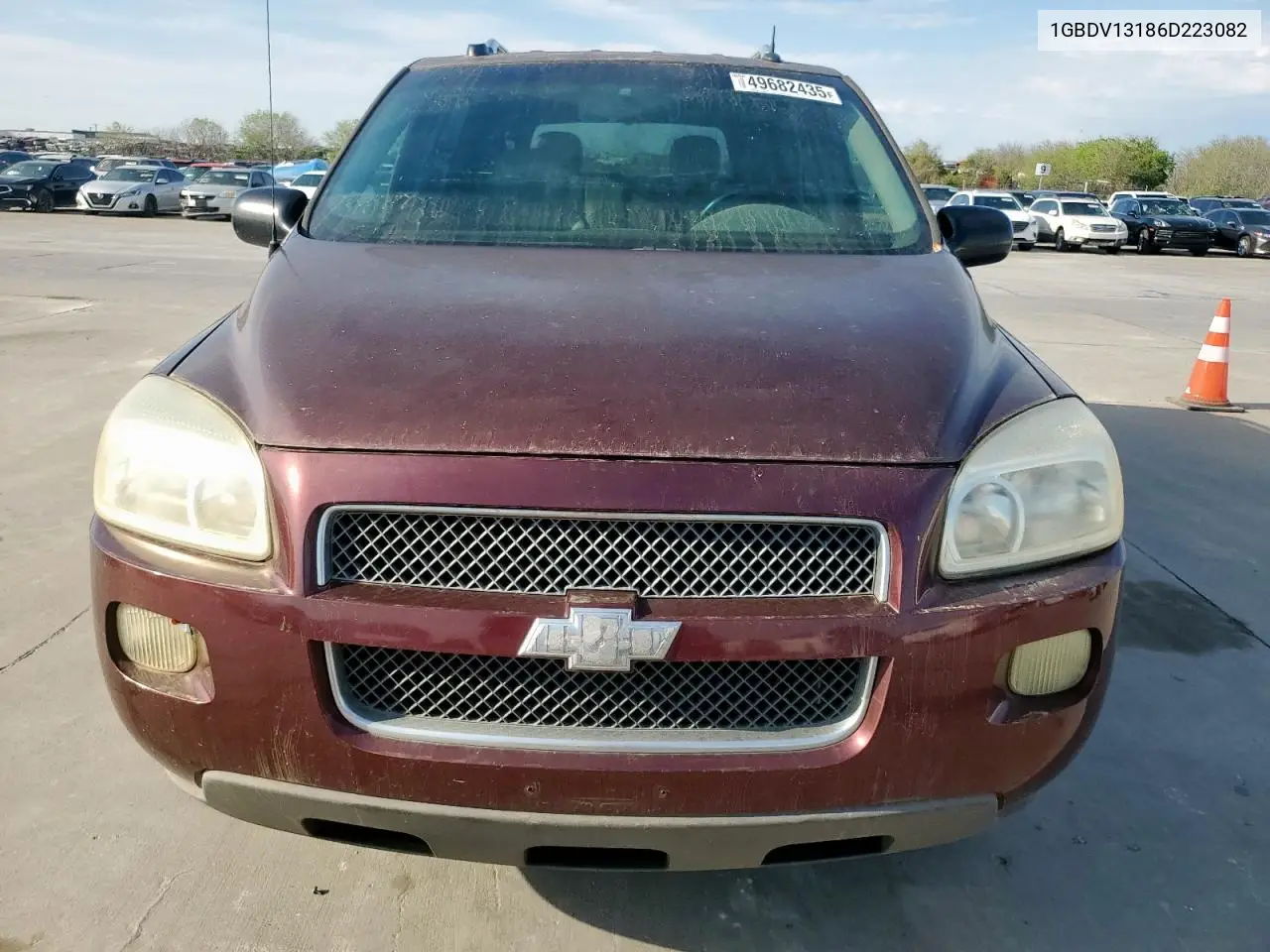 2006 Chevrolet Uplander Incomplete VIN: 1GBDV13186D223082 Lot: 49682435