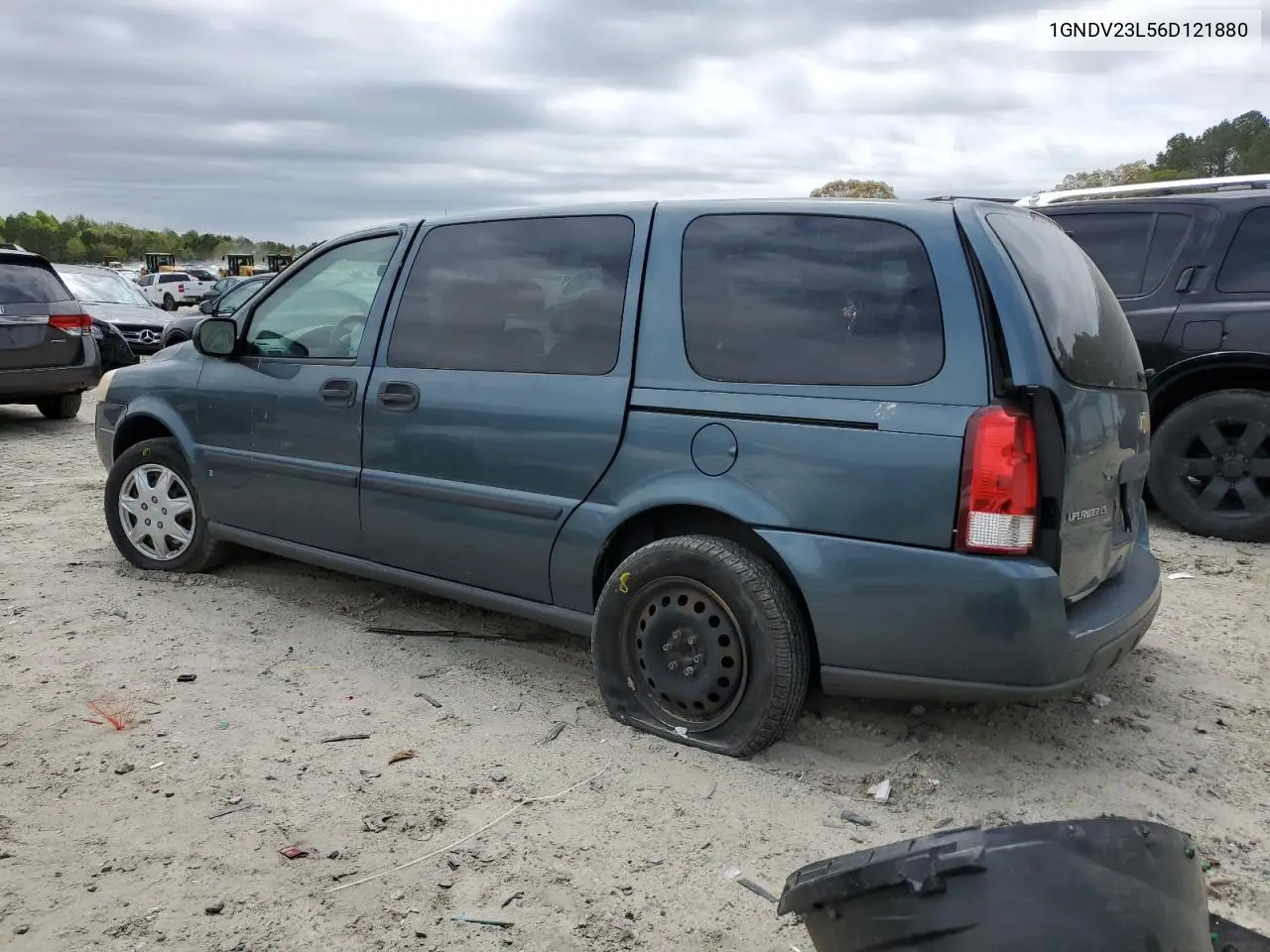 2006 Chevrolet Uplander Ls VIN: 1GNDV23L56D121880 Lot: 53489995