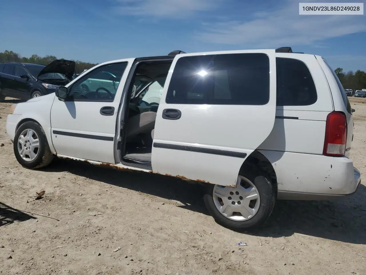 2006 Chevrolet Uplander Ls VIN: 1GNDV23L86D249028 Lot: 53663565
