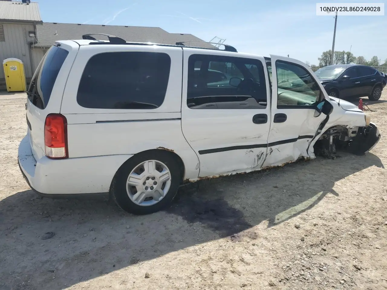 2006 Chevrolet Uplander Ls VIN: 1GNDV23L86D249028 Lot: 53663565