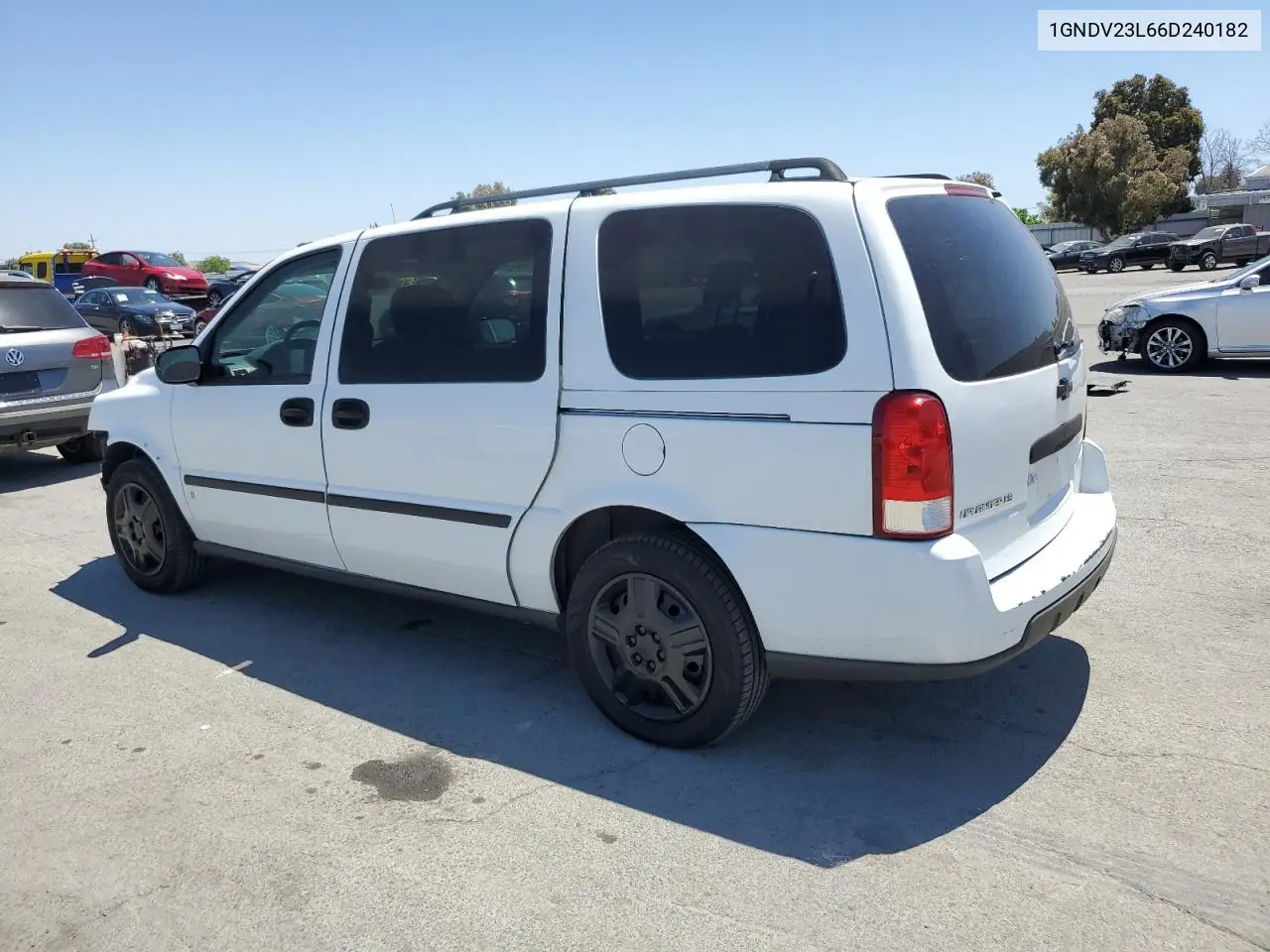 2006 Chevrolet Uplander Ls VIN: 1GNDV23L66D240182 Lot: 57594395